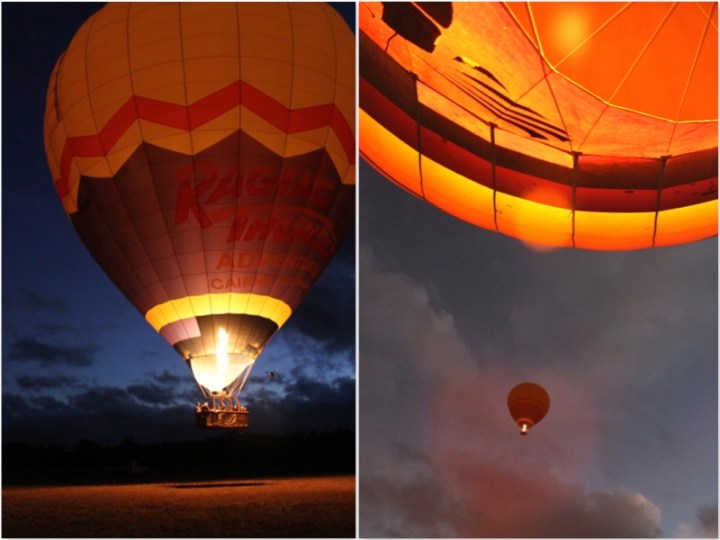 Hot air ballooning grid