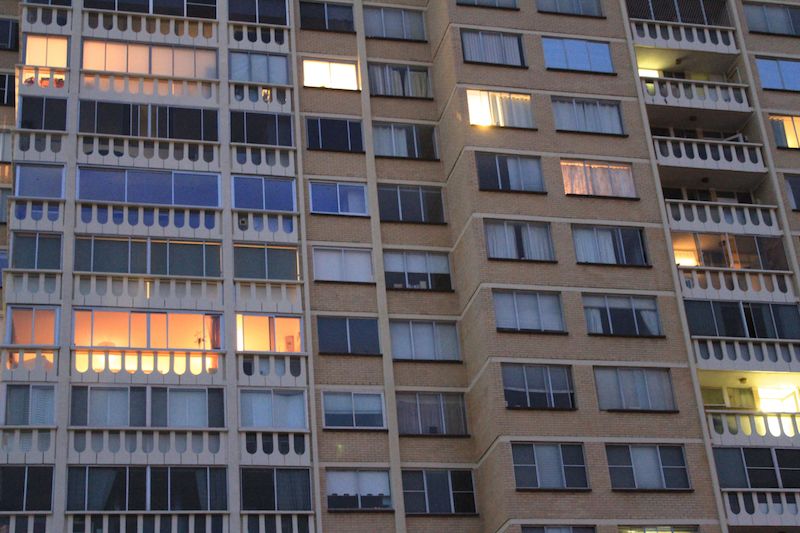 Apartment building in New Farm, Brisbane
