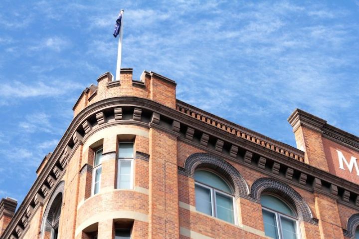 The McWhirters building in Fortitude Valley