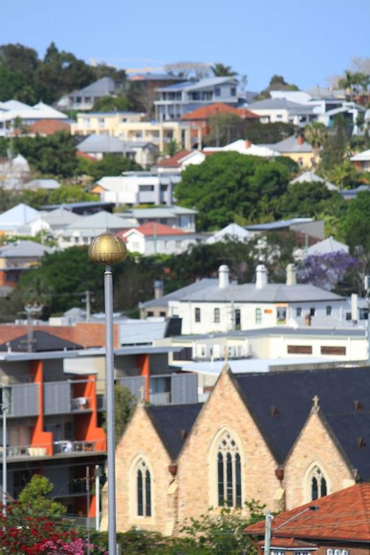 Looking towards Newstead, Brisbane