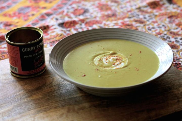 Alison Holst's famous Curried Kumara Soup