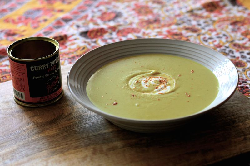 Alison Holst's famous Curried Kumara Soup