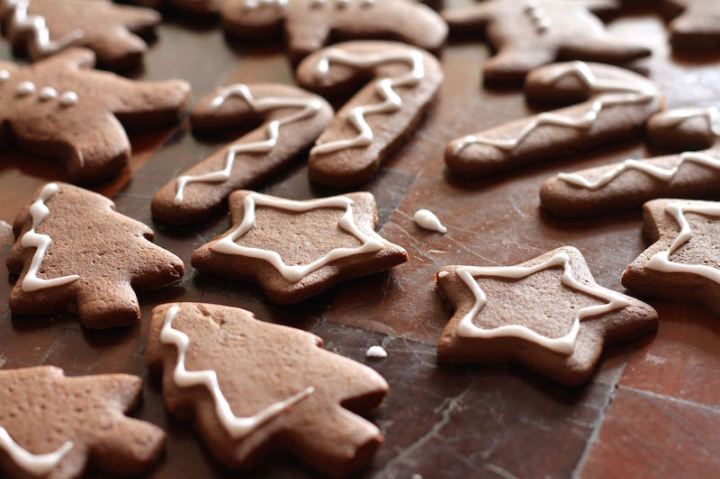 Chocolate and Ginger Christmas Cookies