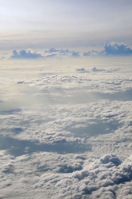 Cloud-scape over the Pacific