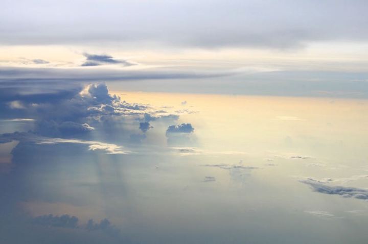 Surreal cloud-scape, not far from Bangkok