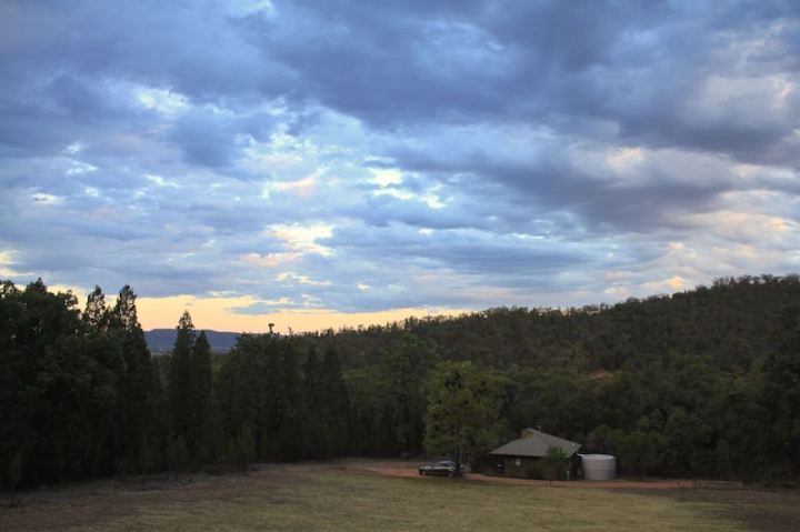 At dusk, Kirimar Cottages, Mudgee NSW