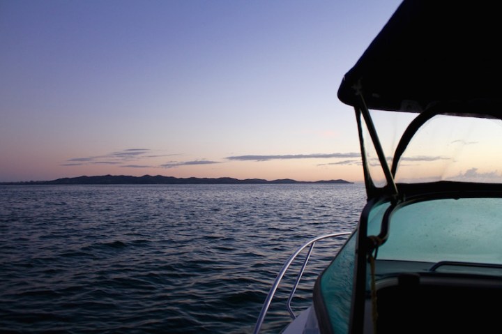 Fishing at dawn - Doubtless Bay, Far North, New Zealand