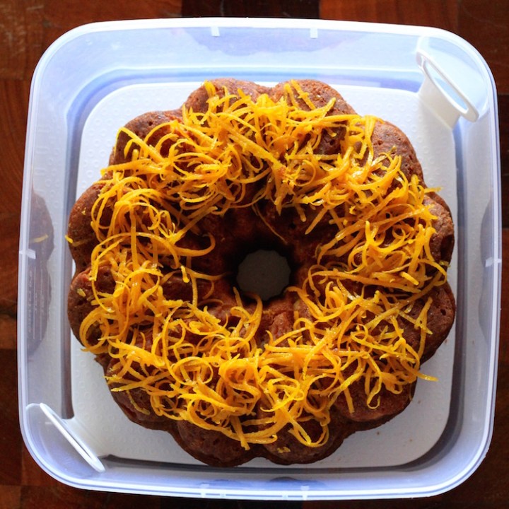 The Month of Cake - Orange, Yoghurt and Semolina Cake 2