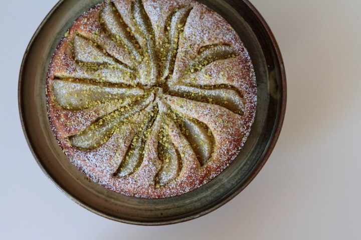 The Month of Cake - Pear and Pistachio Cake2