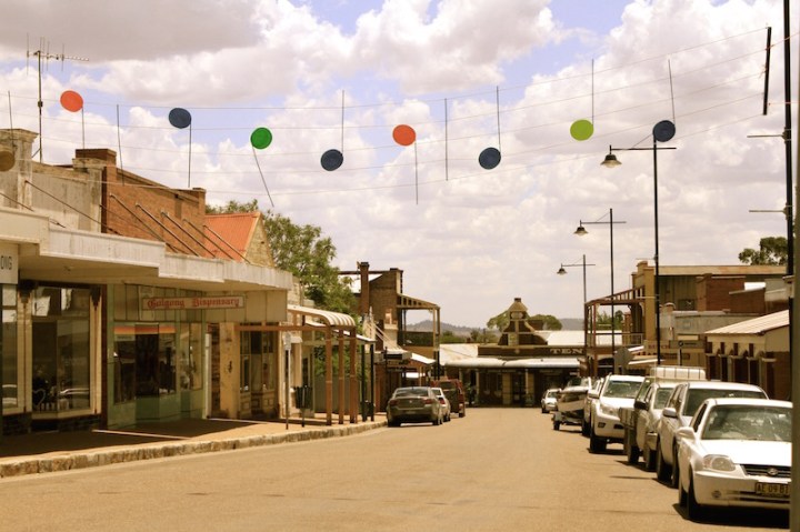 Gulgong NSW at Christmas time