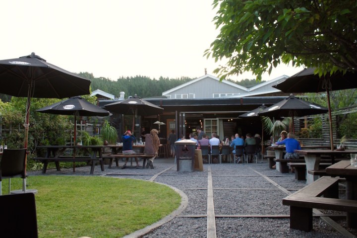 At dusk - Leigh Sawmill Cafe, Matakana Coast, NZ