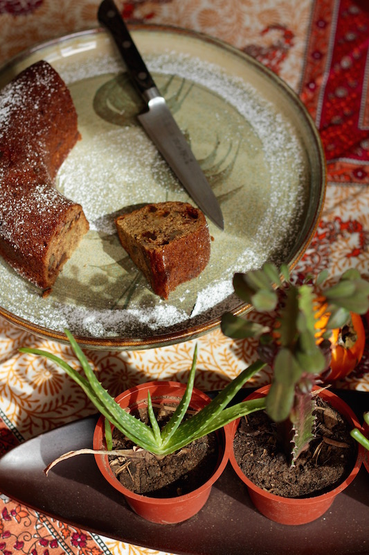 Persimmon Cake with Whiskey and Walnuts 6