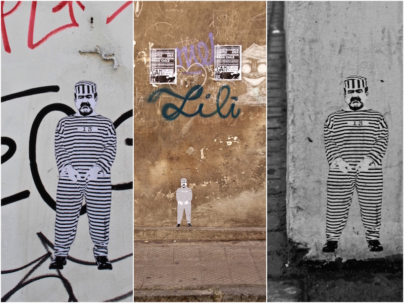 The Usual Suspects collage, Santiago de Chile