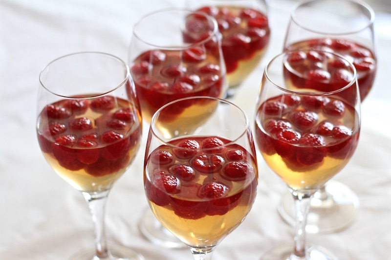 Fresh Raspberry & Chardonnay Jelly