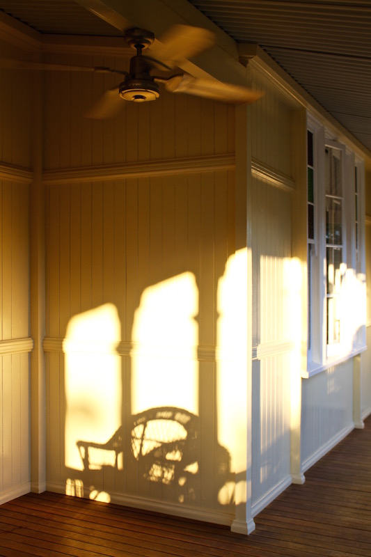 Sun and shadow, Sunshine Coast hinterland October 2016