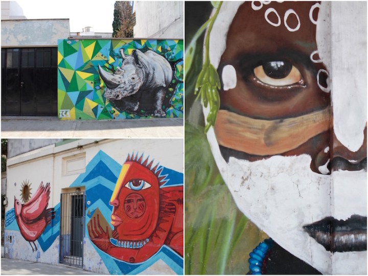 Murals by Ice, Primo and Luxor, Buenos Aires, Argentina