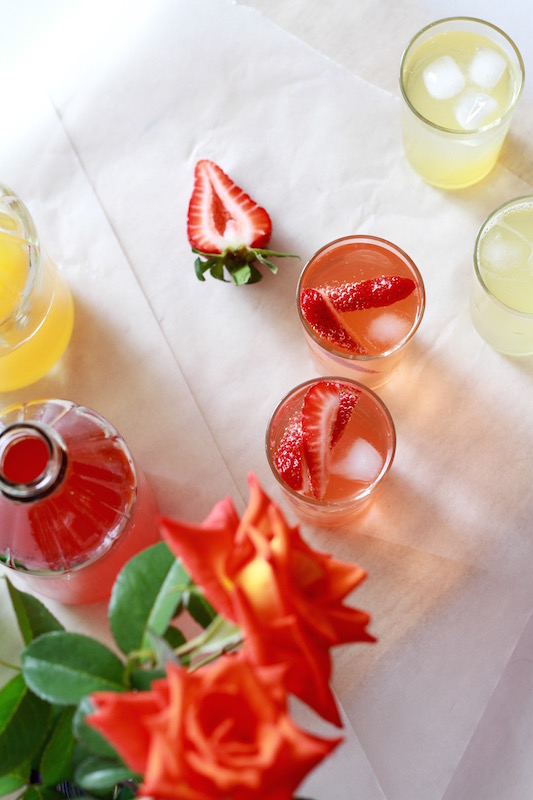 Pineapple & Chilli Shrub and Strawberry Peppercorn Shrub