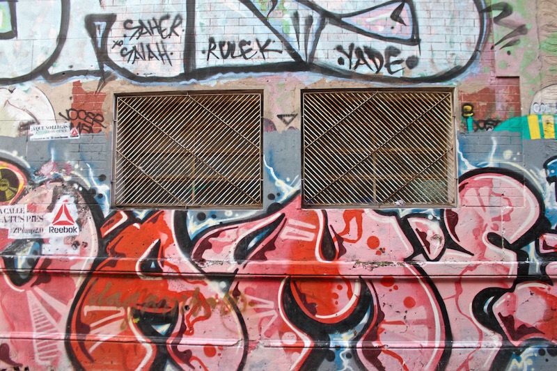 Graffiti art in Palermo Soho, Buenos Aires