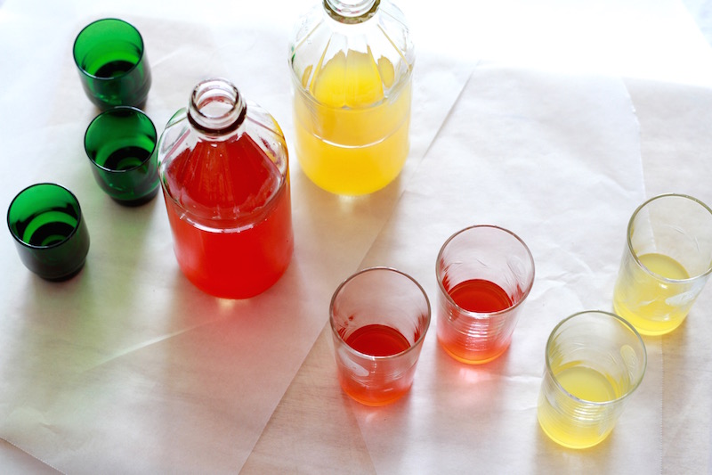 Strawberry & Peppercorn Shrub and Pineapple & Chilli Shrub