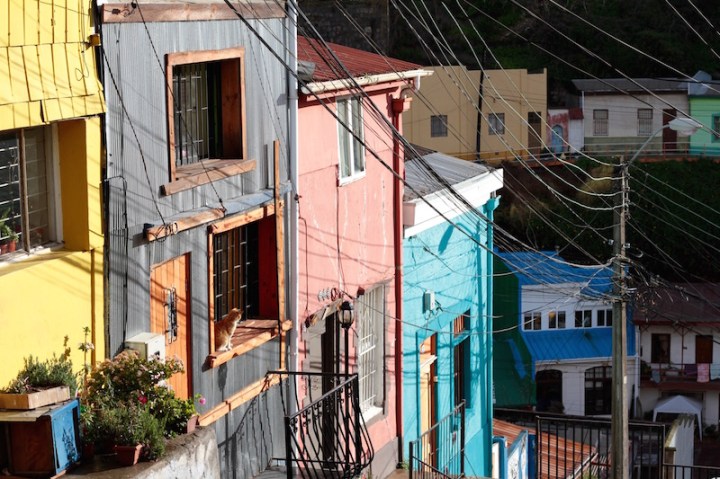 Colourful Valparaiso, Chile, July 2016