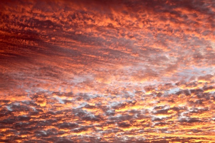 Beautiful sunrise, September 2016