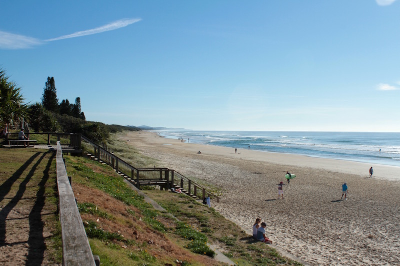 Coolum Beach on the Sunshine Coast, Queensland Australia