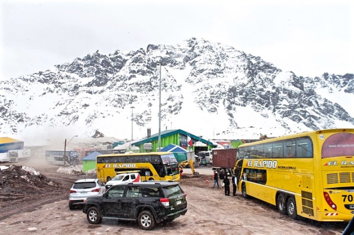 Travelling from Mendoza to Valparaiso