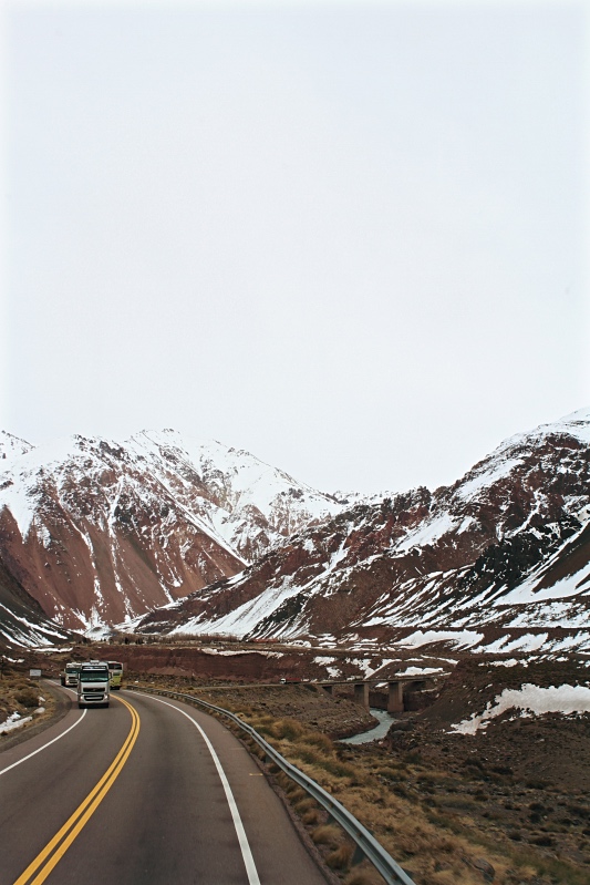 Travelling from Mendoza to Valparaiso