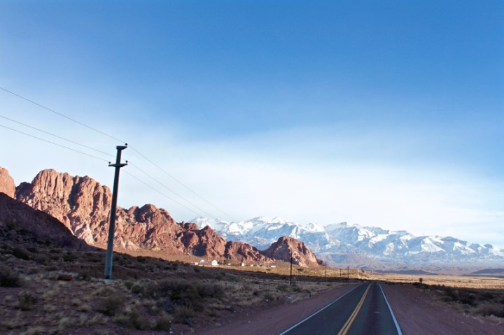 Stunning scenery in the Andes Mountains - Argentina
