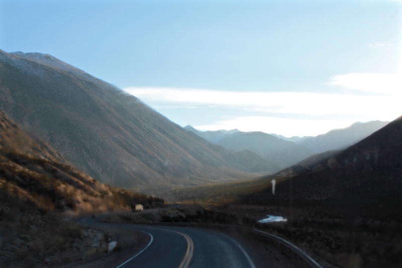 Travelling from Mendoza to Valparaiso