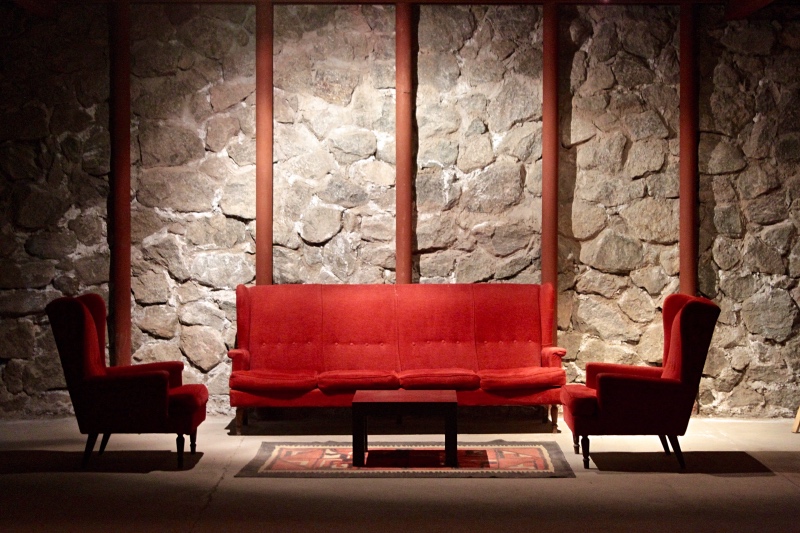 Atmospheric cellar at Vistandes winery, Mendoza