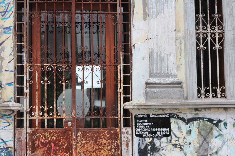 Rusty gate, Valparaiso Chile