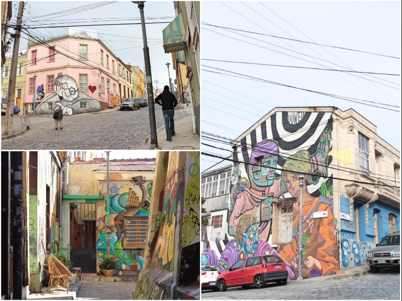Exploring Cerro Allegre, Valparaiso