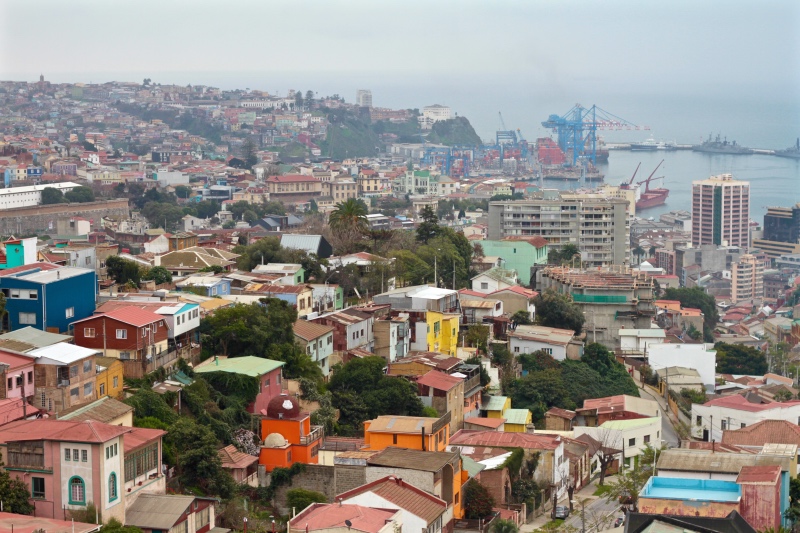 View from Pablo Neruda's House