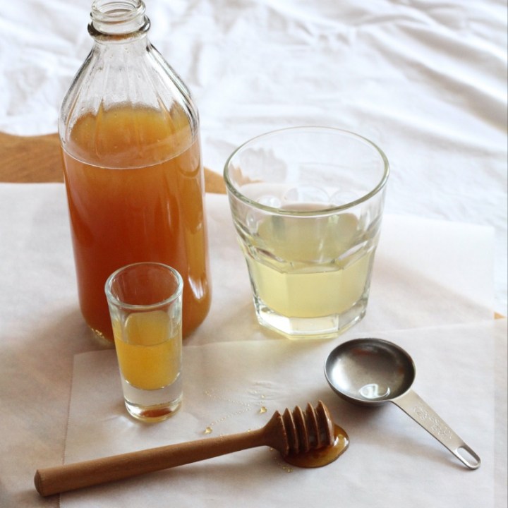 Fire Cider - immune system tonic based on apple cider vinegar and herbs