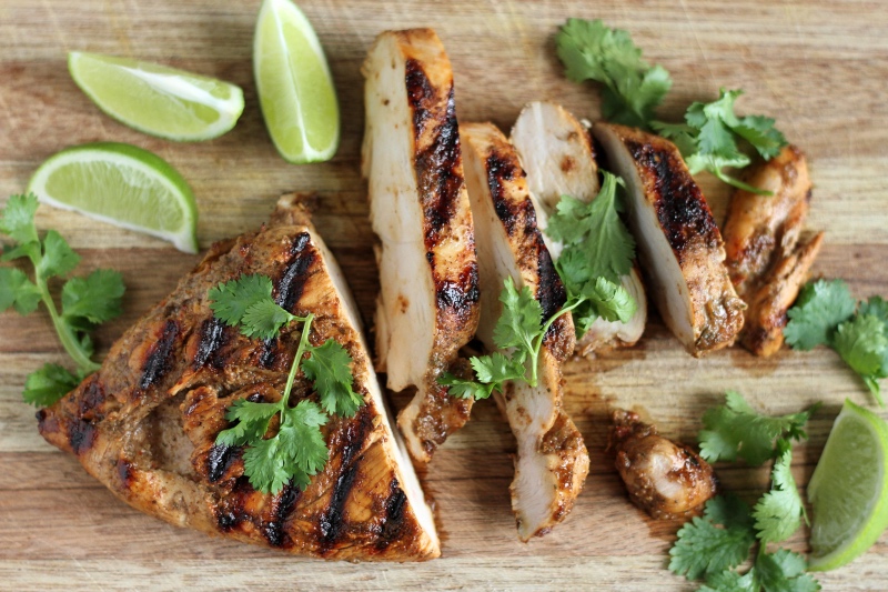 Jamaican food - classic Jerk Chicken